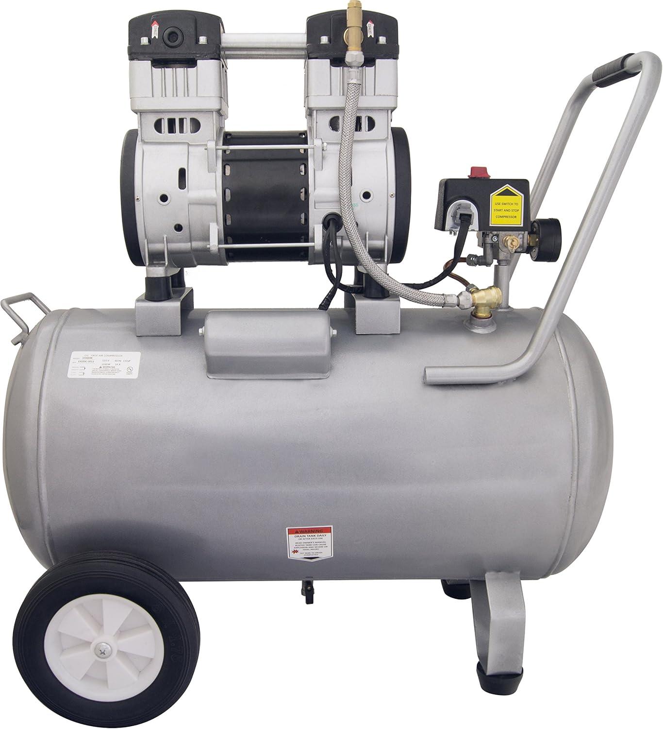image:imageCalifornia Air Tools 15020C22060 Ultra Quiet and OilFree 20 HP 150Gallon Steel Tank Air Compressor