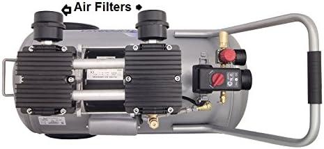 image:imageCalifornia Air Tools 15020C22060 Ultra Quiet and OilFree 20 HP 150Gallon Steel Tank Air Compressor