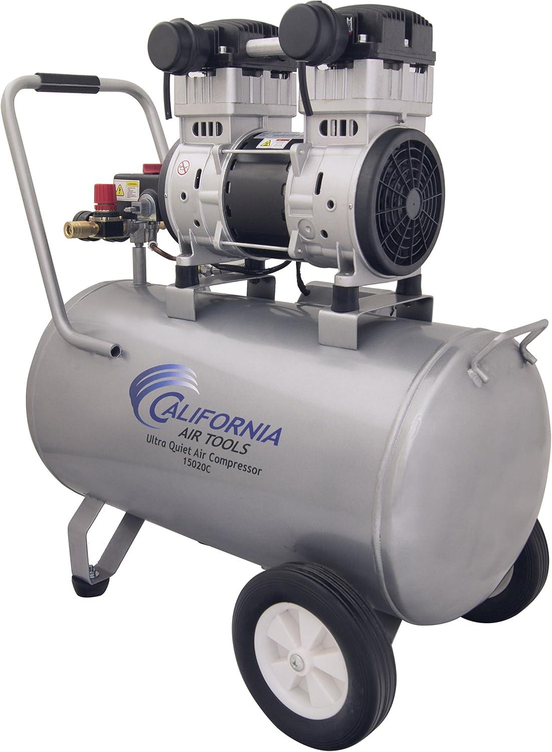 image:imageCalifornia Air Tools 15020C22060 Ultra Quiet and OilFree 20 HP 150Gallon Steel Tank Air Compressor