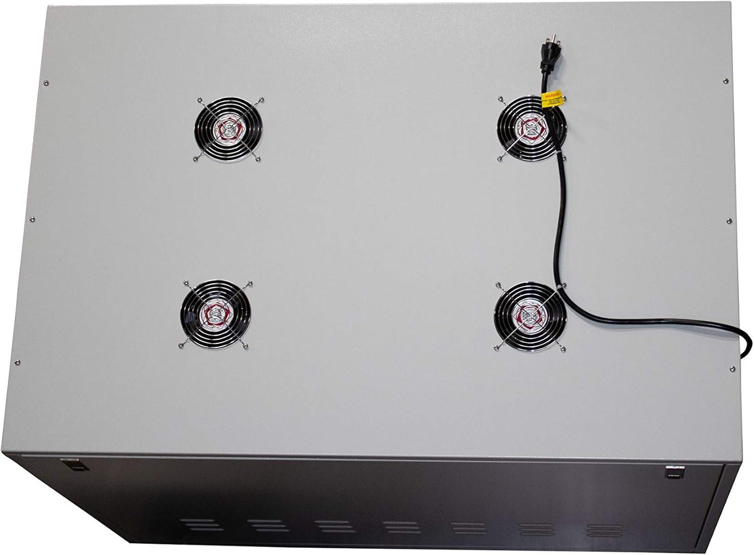 image:imageCalifornia Air Tools 20040DSPCAD 40 HP Ultra Quiet and OilFree Air Compressor 20 Gallon Tank 65 dB Noise Level with 80 Air Drying System and Automatic Drain in Soundproof Cabinet 220V 60HzCabinet 98 Dry Air wAuto Drain
