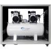 image:imageCalifornia Air Tools 20040DSPCAD 40 HP Ultra Quiet and OilFree Air Compressor 20 Gallon Tank 65 dB Noise Level with 80 Air Drying System and Automatic Drain in Soundproof Cabinet 220V  60HzCabinet 98 Dry Air wAuto Drain