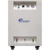 image:imageCalifornia Air Tools 8010DSPC Ultra Quiet and OilFree 10 HP 80 Gallon Steel Tank Air Compressor with Air Dryer in Sound Proof CabinetWhite