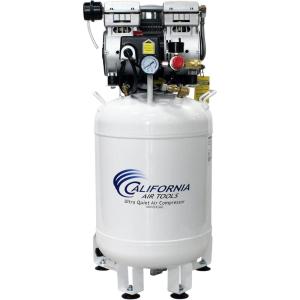 California Air Tools 10010DCAD Ultra Quiet & Oil-Free Steel Tank Air Compressor with Drying System and Auto Drain Valve, 10 gallon