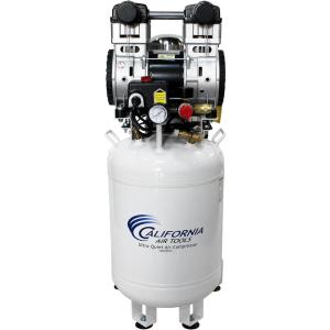 California Air Tools 10020HDCADC Powerful 2.0 HP Ultra Quiet, Oil-Free Air Compressor, 10 Gallon Tank Capacity, 70 dB Noise Level, Electric, with 98% Air Drying System and Automatic Drain Valve(80% Dry Air  110v)