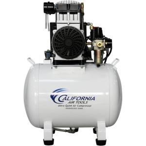 California Air Tools 10020HDCADC Powerful 2.0 HP Ultra Quiet, Oil-Free Air Compressor, 10 Gallon Tank Capacity, 70 dB Noise Level, Electric, with 98% Air Drying System and Automatic Drain Valve(98% Dry Air  Auto Drain  220v)