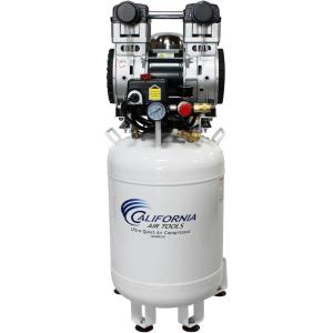 California Air Tools 10020HDCADC Powerful 2.0 HP Ultra Quiet, Oil-Free Air Compressor, 10 Gallon Tank Capacity, 70 dB Noise Level, Electric, with 98% Air Drying System and Automatic Drain Valve(80% Dry Air  Auto Drain  110v)