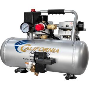 2010ALFCAD Ultra Quiet & Oil-Free 1.0 Hp 2.0 Gal. Aluminum Tank Air Compressor